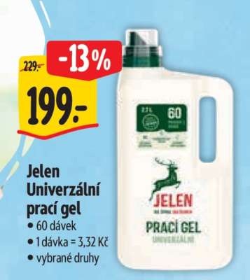 Jelen Univerzální prací gel