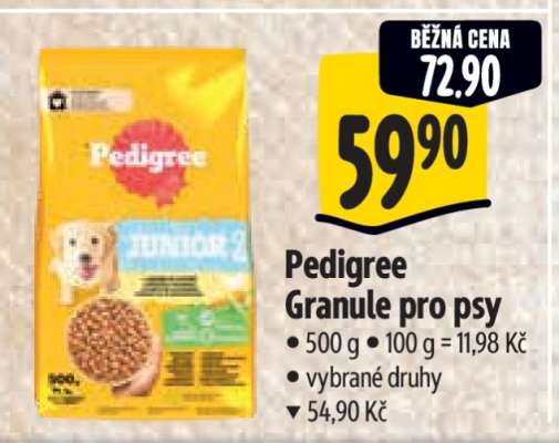 Pedigree Granule pro psy