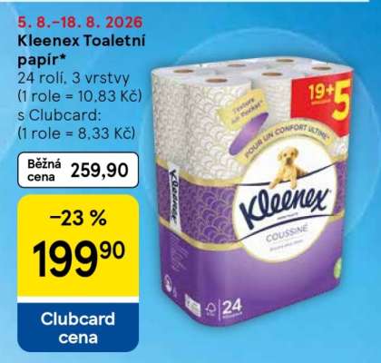 Kleenex Toaletní papír