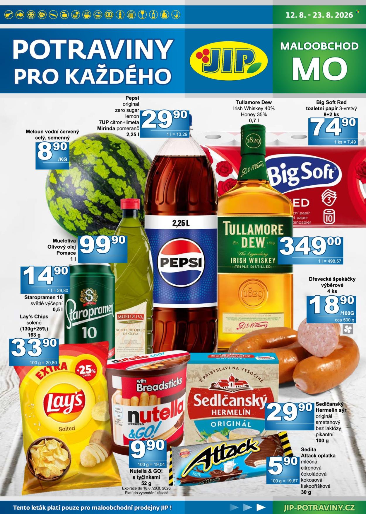 Leták JIP - 12.8.2026 - 23.8.2026. Strana 1