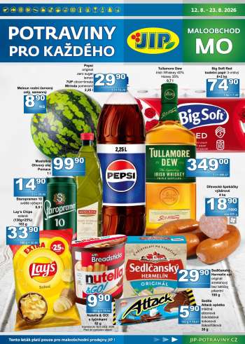 Leták JIP - 12.8.2026 - 23.8.2026.