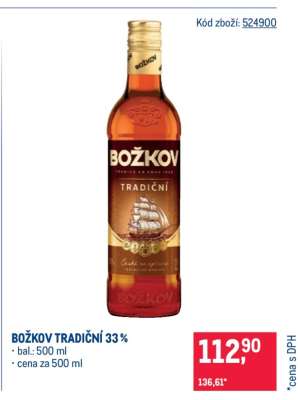 BOŽKOV TRADIČNÍ 33 %
