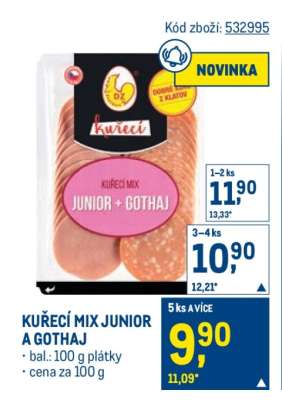 KUŘECÍ MIX JUNIOR A GOTHAJ