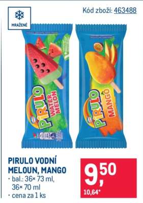 PIRULO VODNÍ MELOUN, MANGO
