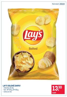 LAY'S SOLENÉ CHIPSY