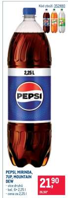 Pepsi Mirinda 7UP, Mountain Dew