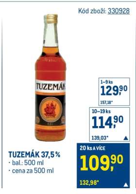 Tuzemák 37,5 %
