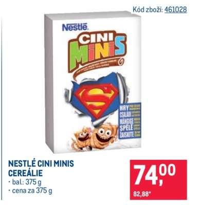 Nestlé Cini Minis cereálie