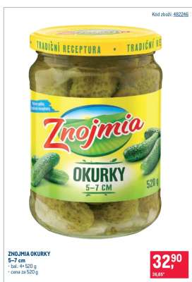 Znojmia Okurky 5–7 cm