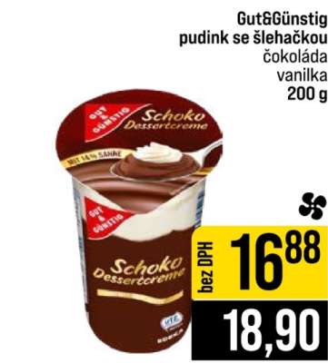 Gut&Günstig pudink se šlehačkou
