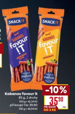 KABANOS FAVOUR IT