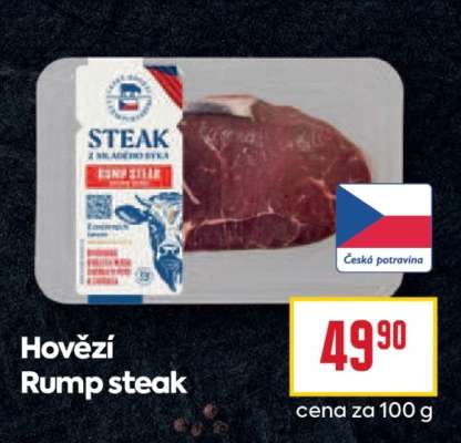 Hovězí rump steak