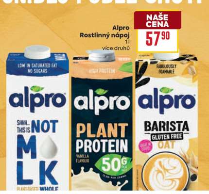 Alpro rostlinný nápoj