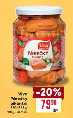Viva Párečky pikantní