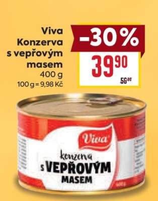 Viva Konzerva s vepřovým masem