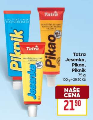 Tatra Jesenka, Pikao, Piknik