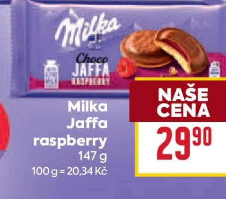 Milka Jaffa raspberry