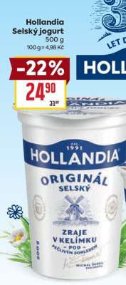 Hollandia Selský jogurt
