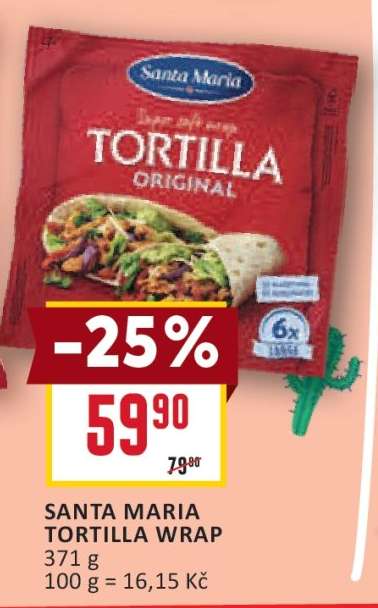 Santa Maria Tortilla wrap