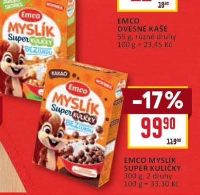 EMCO Myslík Super Kuličky