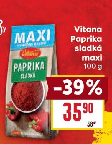 Vitana Paprika sladká maxi