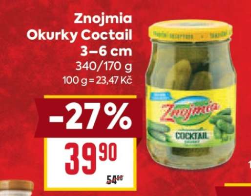 Znojmia Okurky Coctail