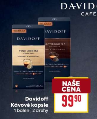 Davidoff kávové kapsle