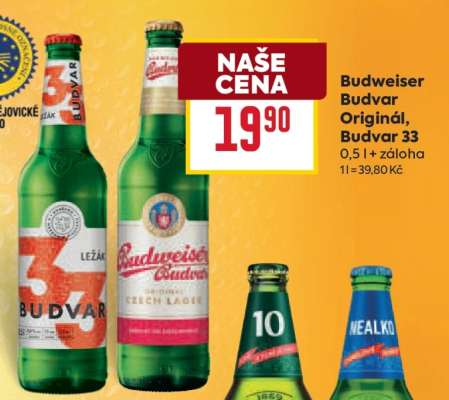 Budweiser Budvar Original Budvar 33