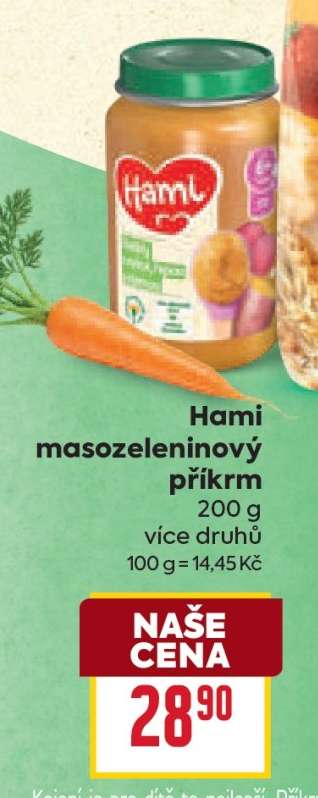 Hami masozeleninový příkrm