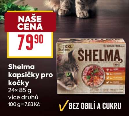 Shelma kapsičky pro kočky