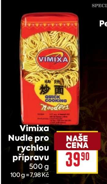 Vimixa Nudle pro rychlou přípravu