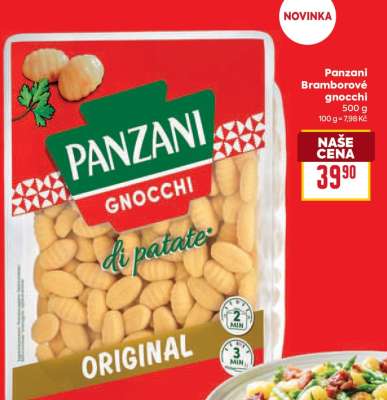PANZANI BRAMBOROVÉ GNOCCHI
