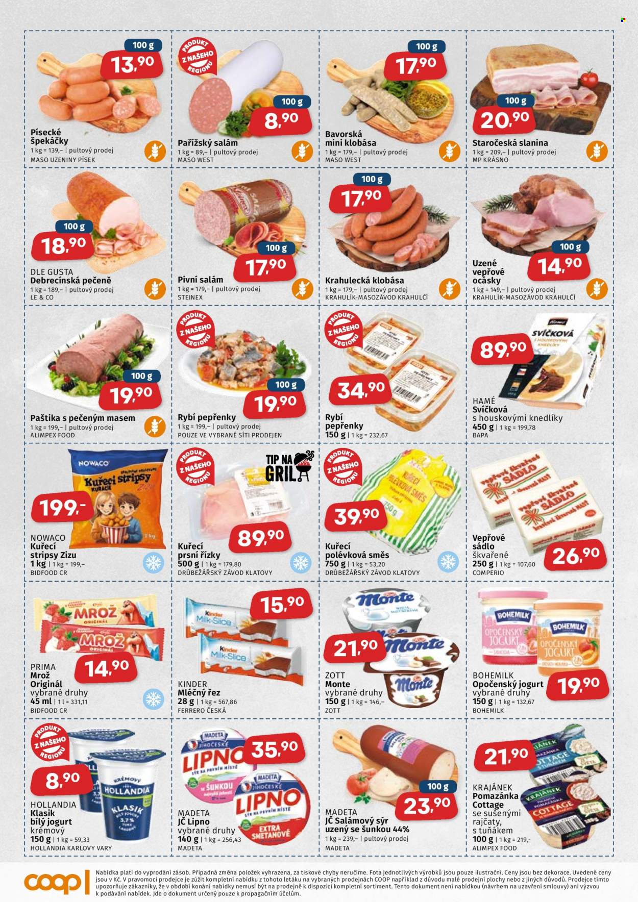 Leták coop JEDNOTA - 12.8.2026 - 25.8.2026. Strana 2