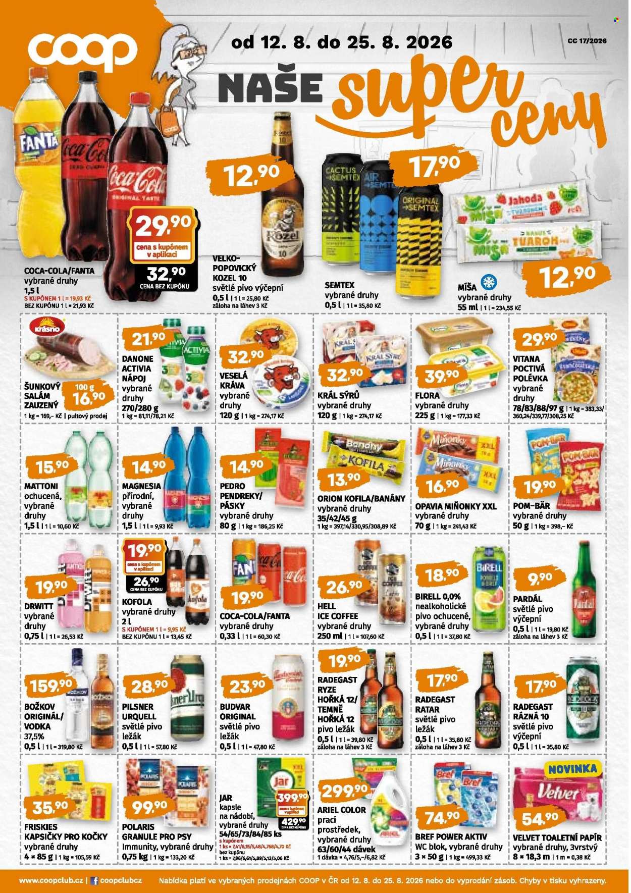 Leták coop JEDNOTA - 12.8.2026 - 25.8.2026. Strana 4