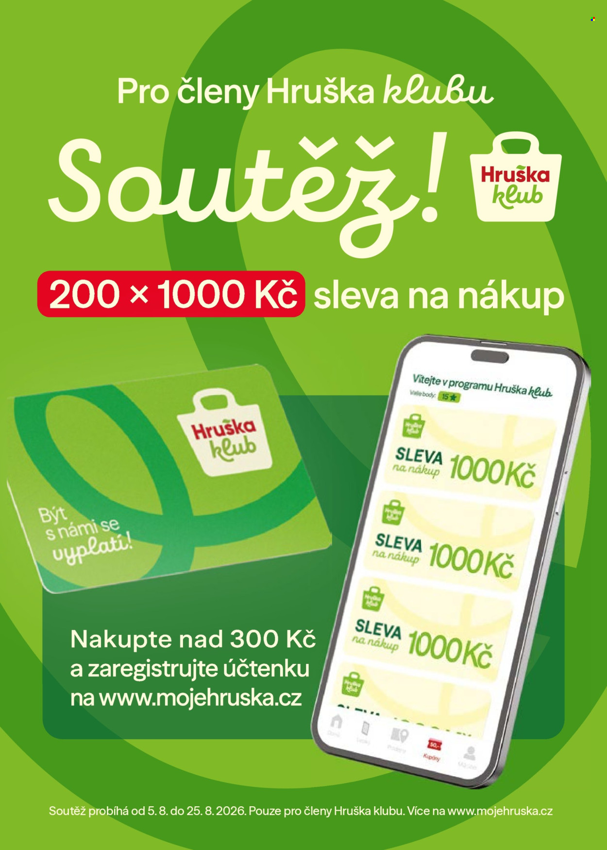 Leták Hruška - 12.8.2026 - 18.8.2026. Strana 2