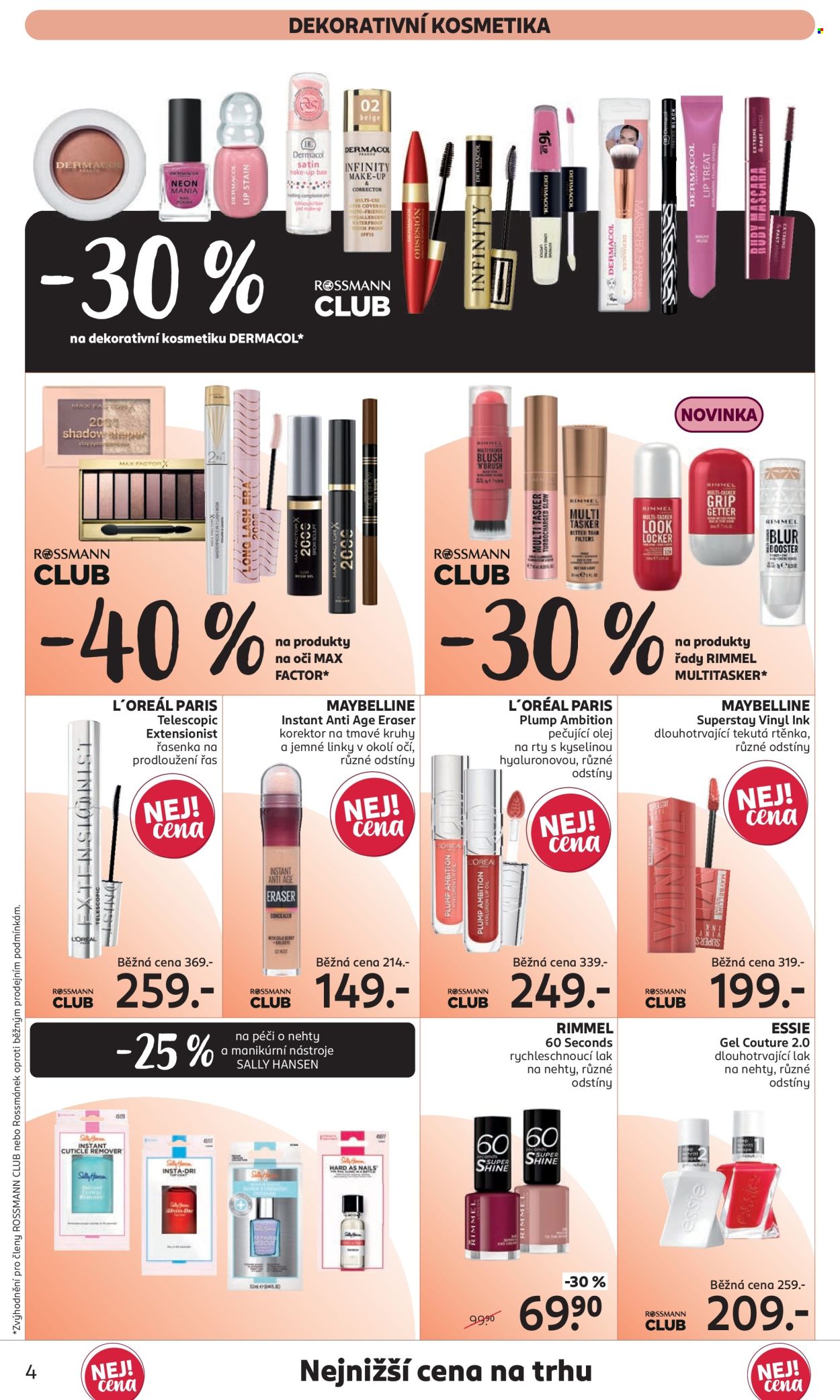 Leták ROSSMANN - 12.8.2026 - 25.8.2026. Strana 4