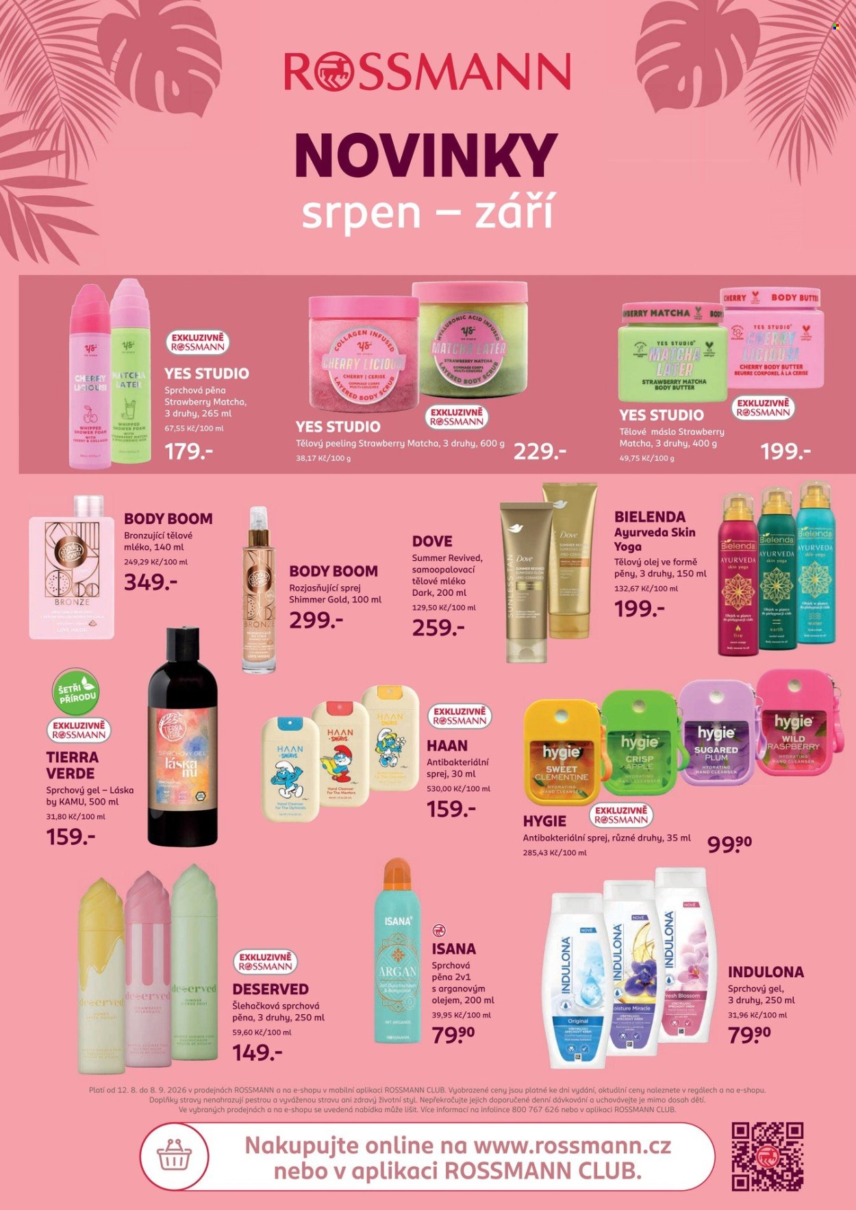 Leták ROSSMANN - 12.8.2026 - 8.9.2026. Strana 4