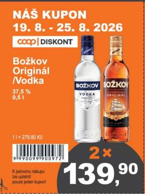 BOŽKOV ORIGINÁL, VODKA