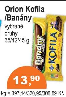 ORION KOFILA/ BANÁNY