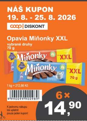 OPAVIA MIŇONKY XXL