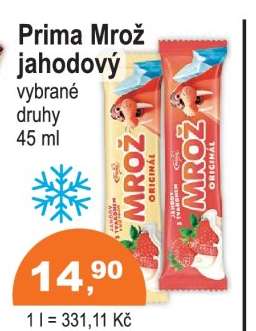 PRIMA MROŽ JAHODOVÝ