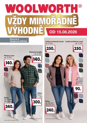Leták Woolworth.