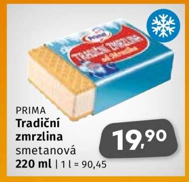 Prima Tradiční Zmrzlina