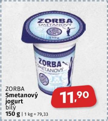 Zorba Smetanový jogurt