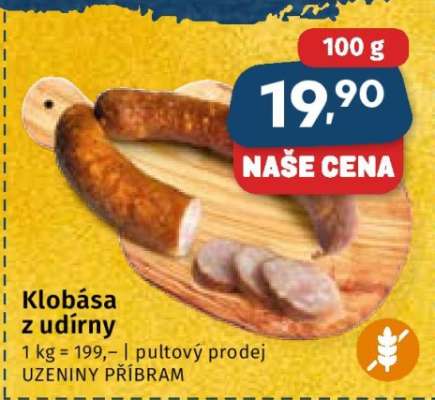 Klobása z udírny
