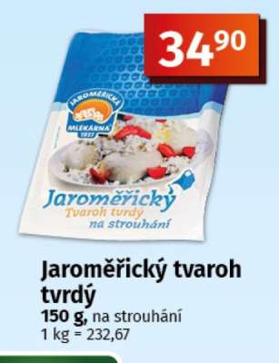 Jaroměřický tvaroh tvrdý