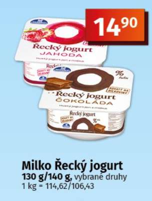 Milko Řecký jogurt