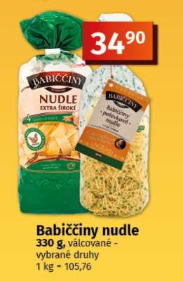 Babiččiny nudle