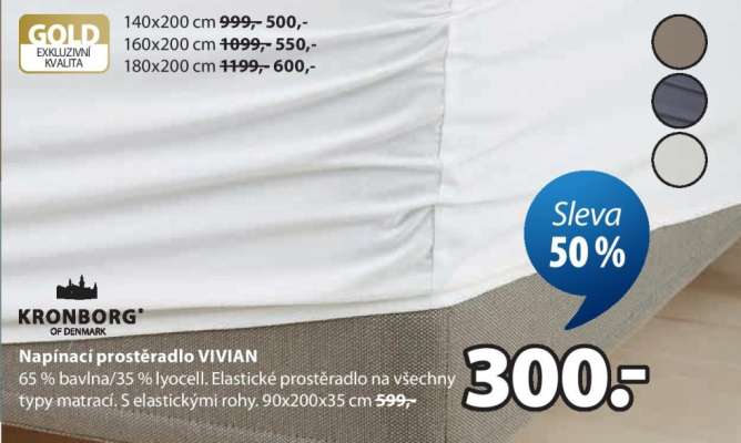 Napínací prostěradlo VIVIAN
