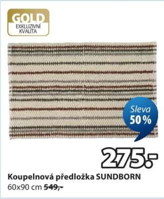 Koupelnová předložka SUNDBORN